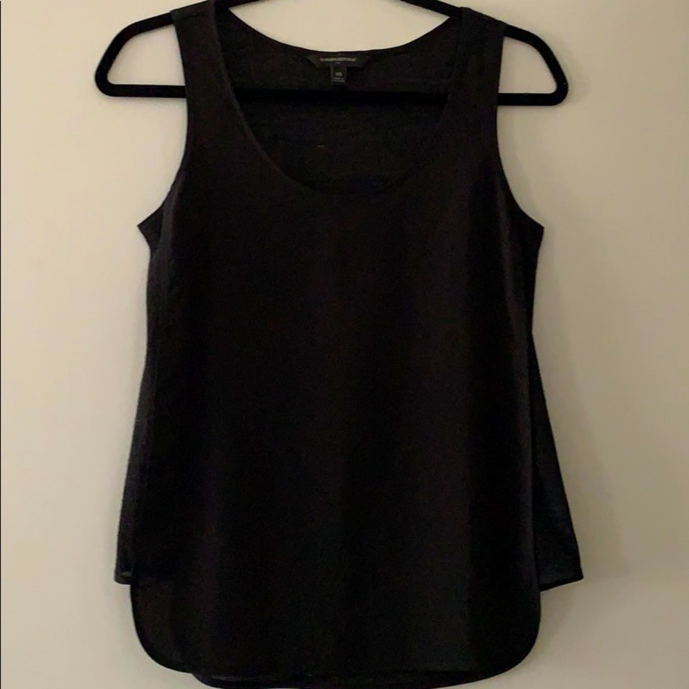 Banana Republic women’s dual fabric tank blouse XS
